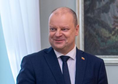Saulius Skvernelis. Prezidentūros nuotr.