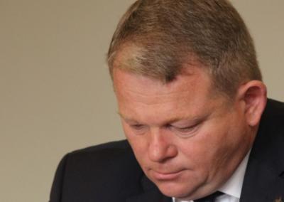 Tarpinstitucinei prioritetinių darbų koordinavimo darbo grupei vadovauja Andrius Palionis. Gedimino Stanišausko nuotr.