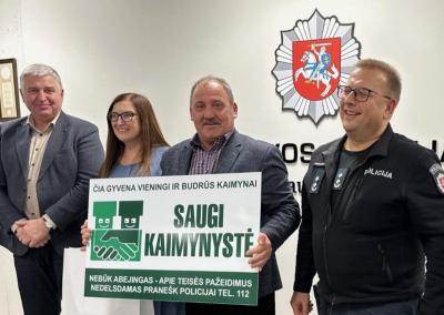 Panevėžio rajone įvertintos saugiausios seniūnijos ir aktyviausios bendruomenės. Jūsų Panevėžys nuotr.